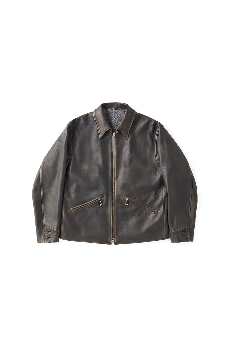 242OJ-JK19 - PATINA DEERSKIN THURLOW JACKET – OLD JOE BRAND KOREA