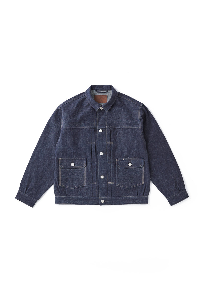 御影 242OJ-JK28 - LOWER FLAP POCKET JEAN JACKET – OLD JOE BRAND KOREA