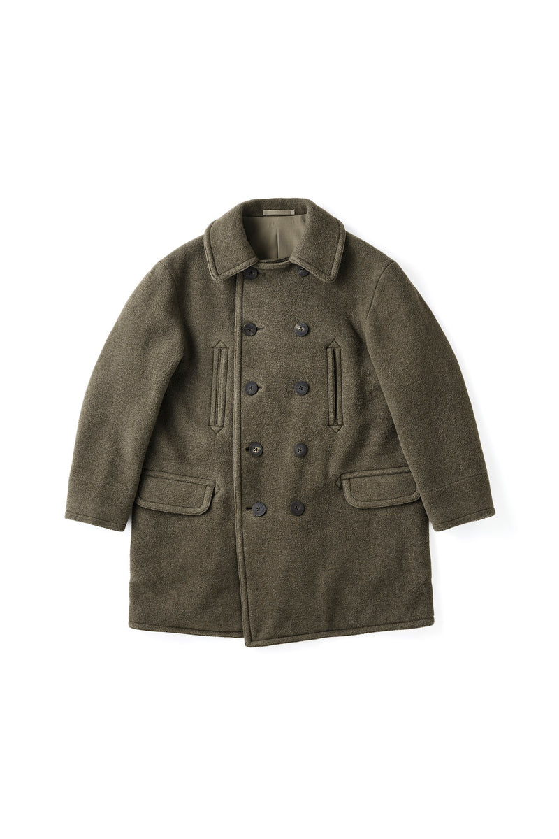 242OJ-JK10 - DOUBLE-BREASTED MARINE COAT – OLD JOE BRAND KOREA