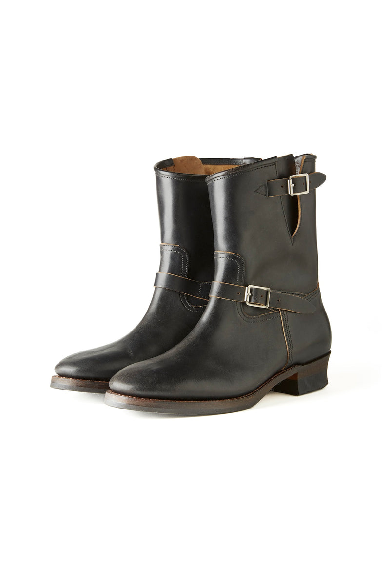 242OJ-FW02 - “The Engineer” ARTISAN LEATHER ENGINEER BOOTS – OLD