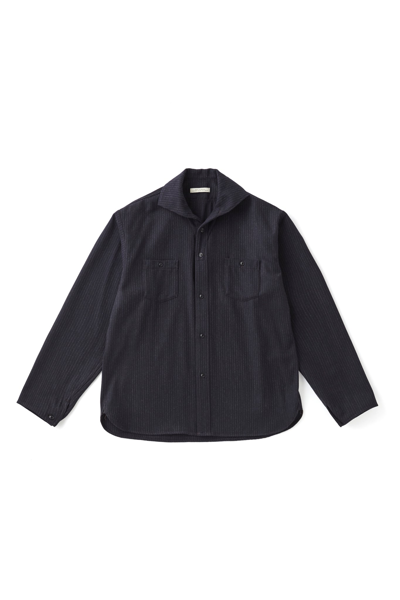 252OJ-SH04 - CAMP COLLAR MARINE SHIRTS Long-sleeve