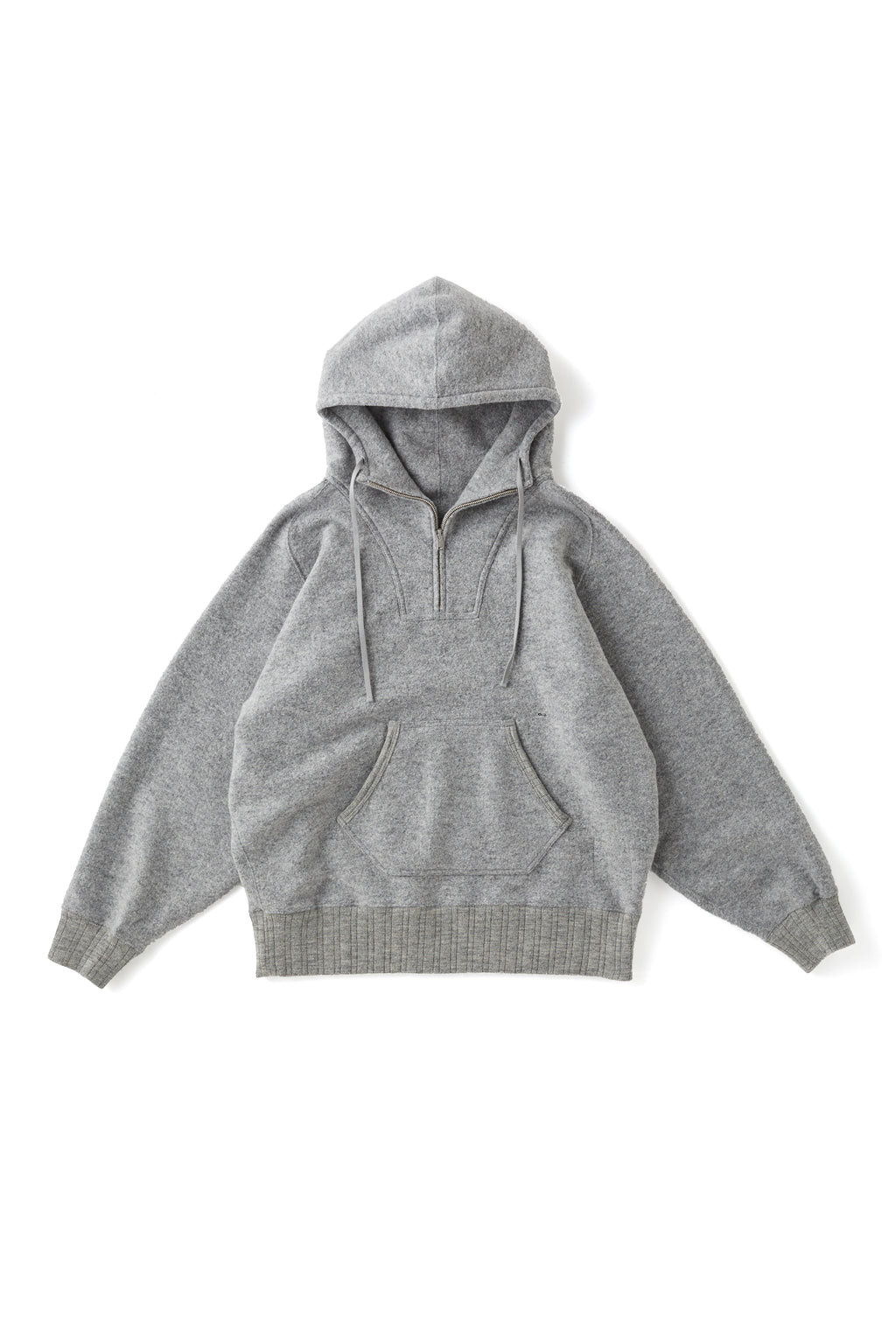 252OJ-CT07 - QUATER ZIP ATHLETIC HOODIE