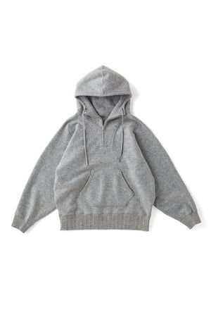 252OJ-CT07 - QUATER ZIP ATHLETIC HOODIE