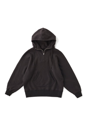 252OJ-CT07 - QUATER ZIP ATHLETIC HOODIE