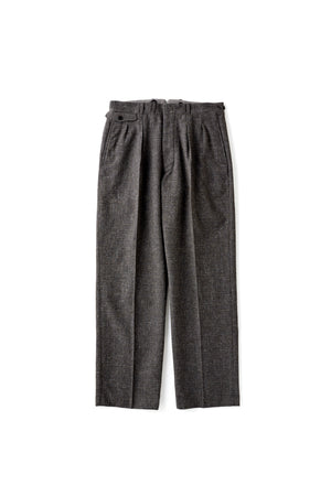 252OJ-PT01 - DOUBLE-PLEATED DRAPE TROUSER