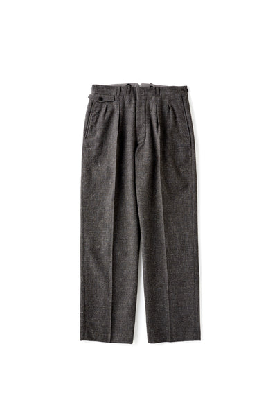 252OJ-PT01 - DOUBLE-PLEATED DRAPE TROUSER – OLD JOE BRAND KOREA
