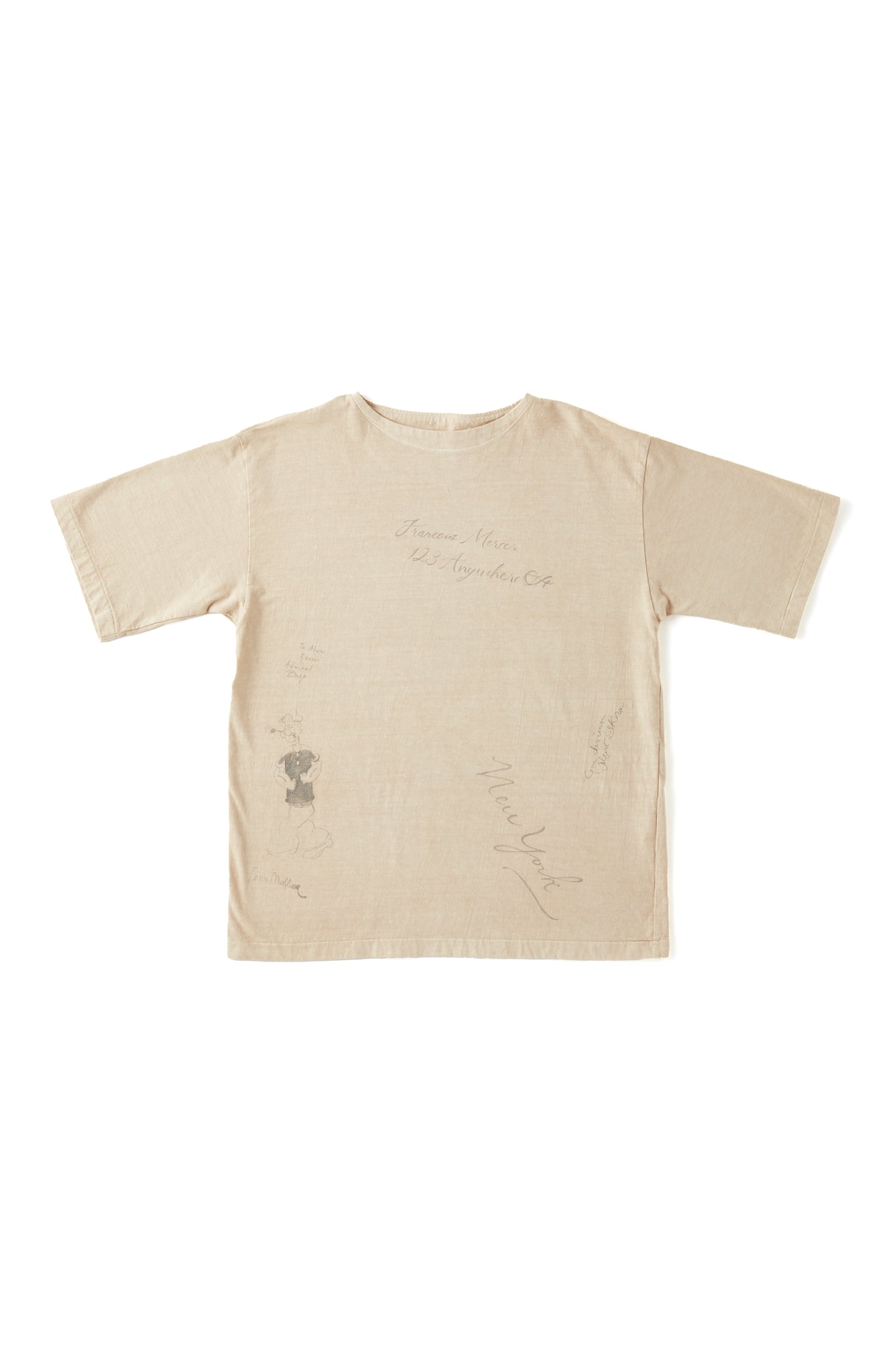 251OJ-CT17 - ATHLETIC TEE “DRAWING”