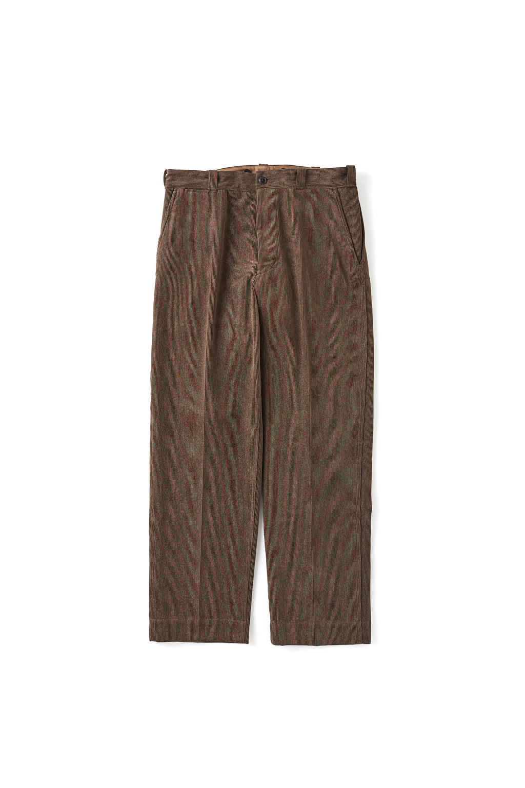 252OJ-PT02 - PRINTED CORDS SPRIT POCKET TROUSER