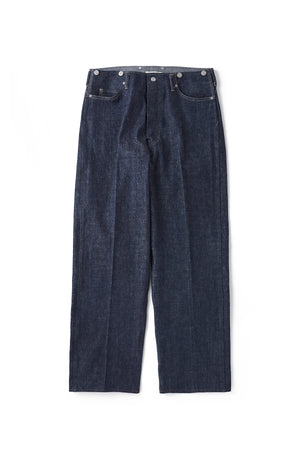 242OJ-PT15 - BELTLESS WAIST JEAN TROUSER"990"