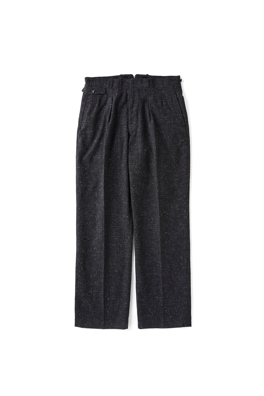 252OJ-PT01 - DOUBLE-PLEATED DRAPE TROUSER
