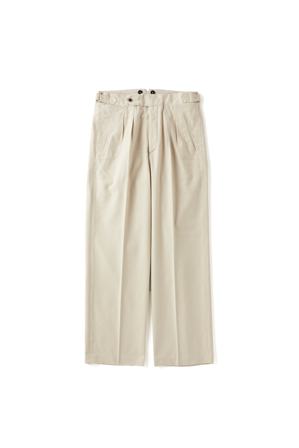 252OJ-PT08 - DOUBLE-PLEATED SMARTY TROUSER