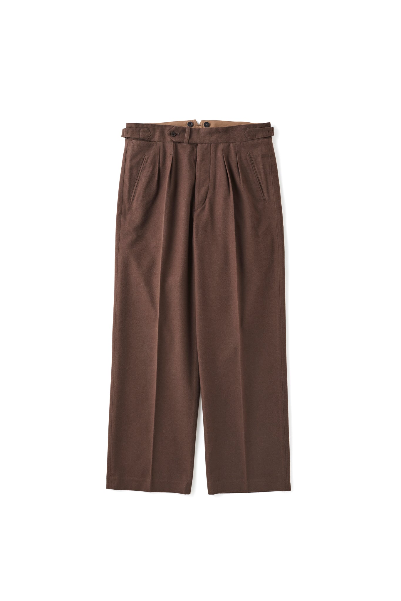 252OJ-PT08 - DOUBLE-PLEATED SMARTY TROUSER