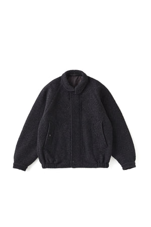 252OJ-JK04 - ROUND-COLLAR MOTORING JACKET