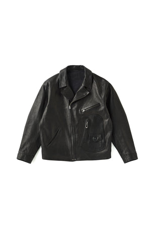 252OJ-JK19 - PATINA HORSE-HIDE HENDRICK JACKET