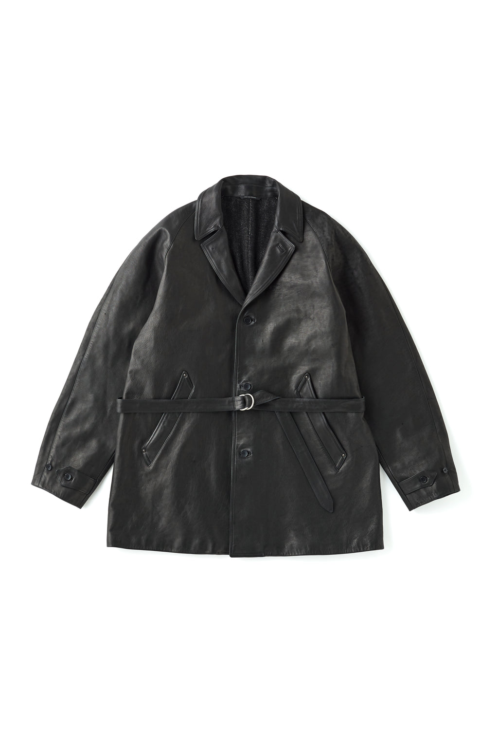 252OJ-JK20 - PATINA HORSE-HIDE VEHICLE COAT