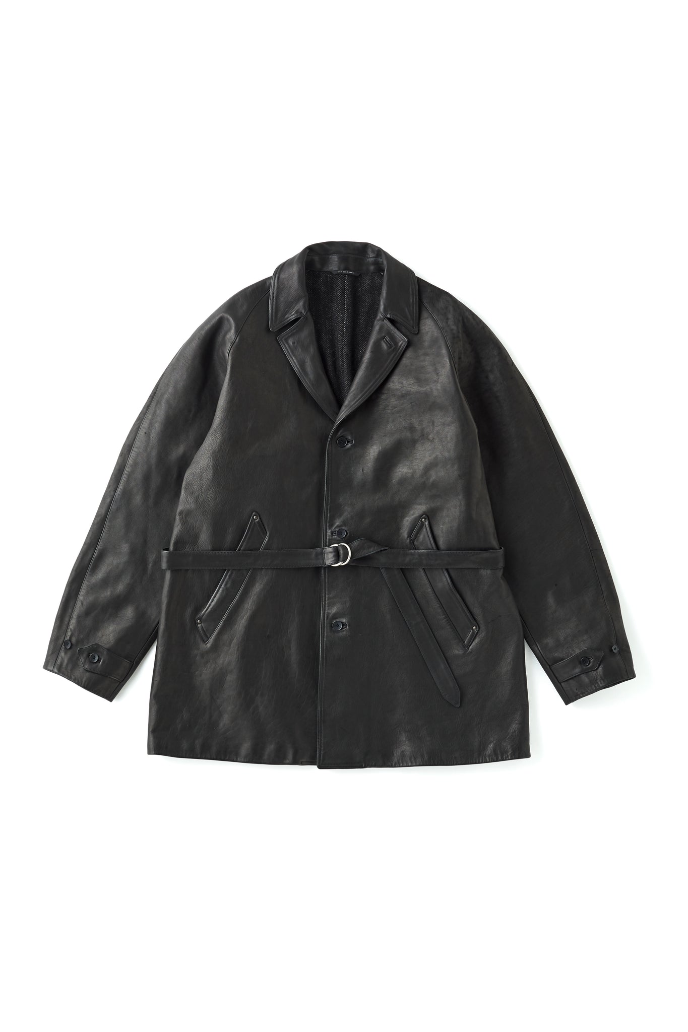 252OJ-JK20 - PATINA HORSE-HIDE VEHICLE COAT
