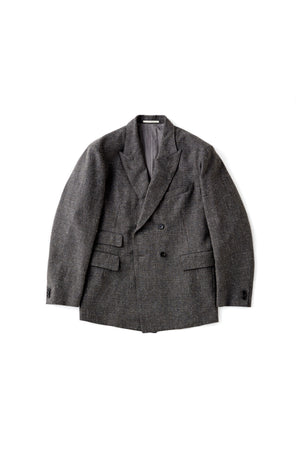252OJ-JK01 - DOUBLE-BREASTED SWING JACKET