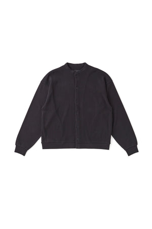 251OJ-CT11 - NEP RIBED BAND COLLAR CARDY