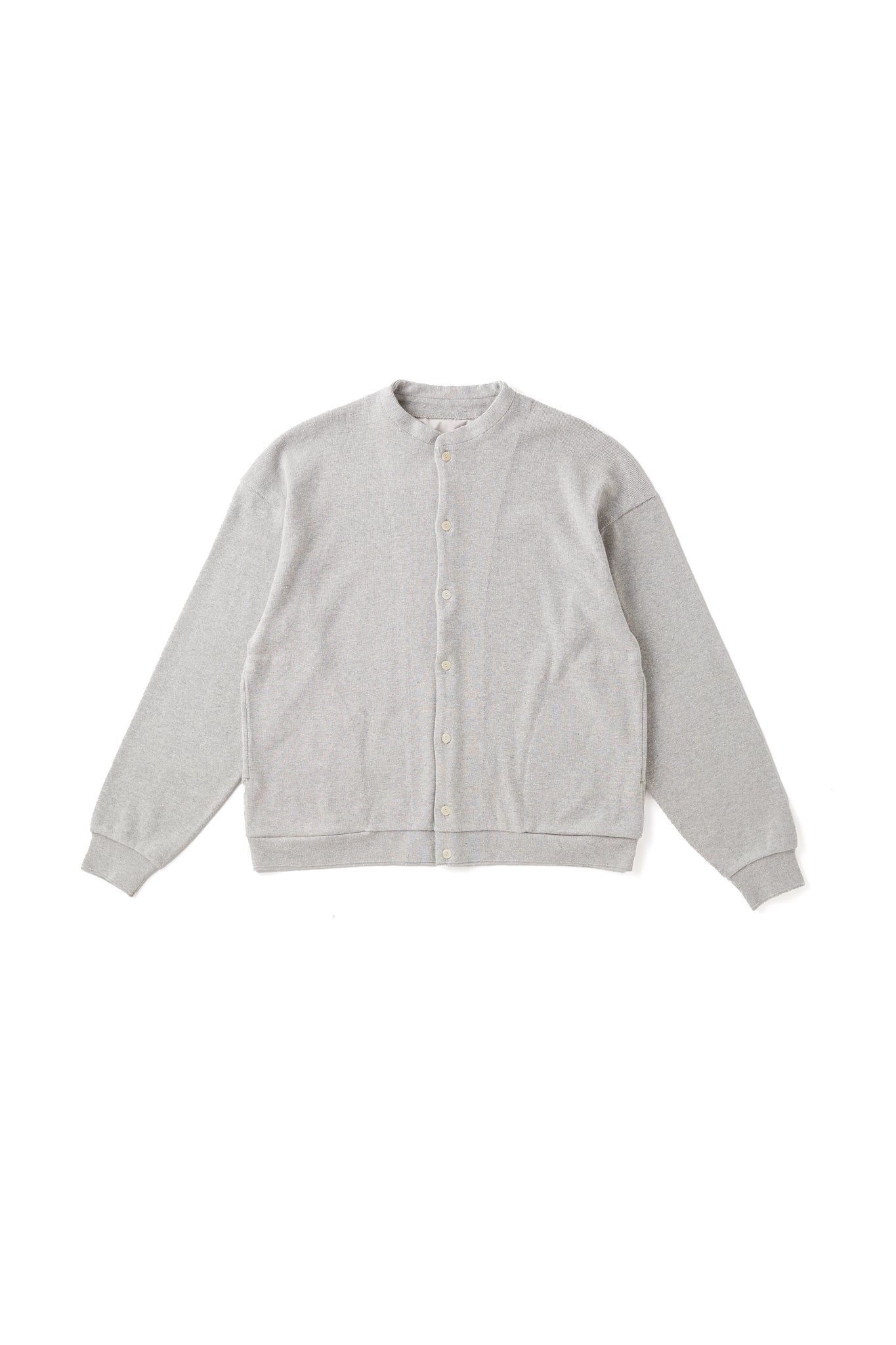 251OJ-CT11 - NEP RIBED BAND COLLAR CARDY