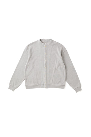 251OJ-CT11 - NEP RIBED BAND COLLAR CARDY