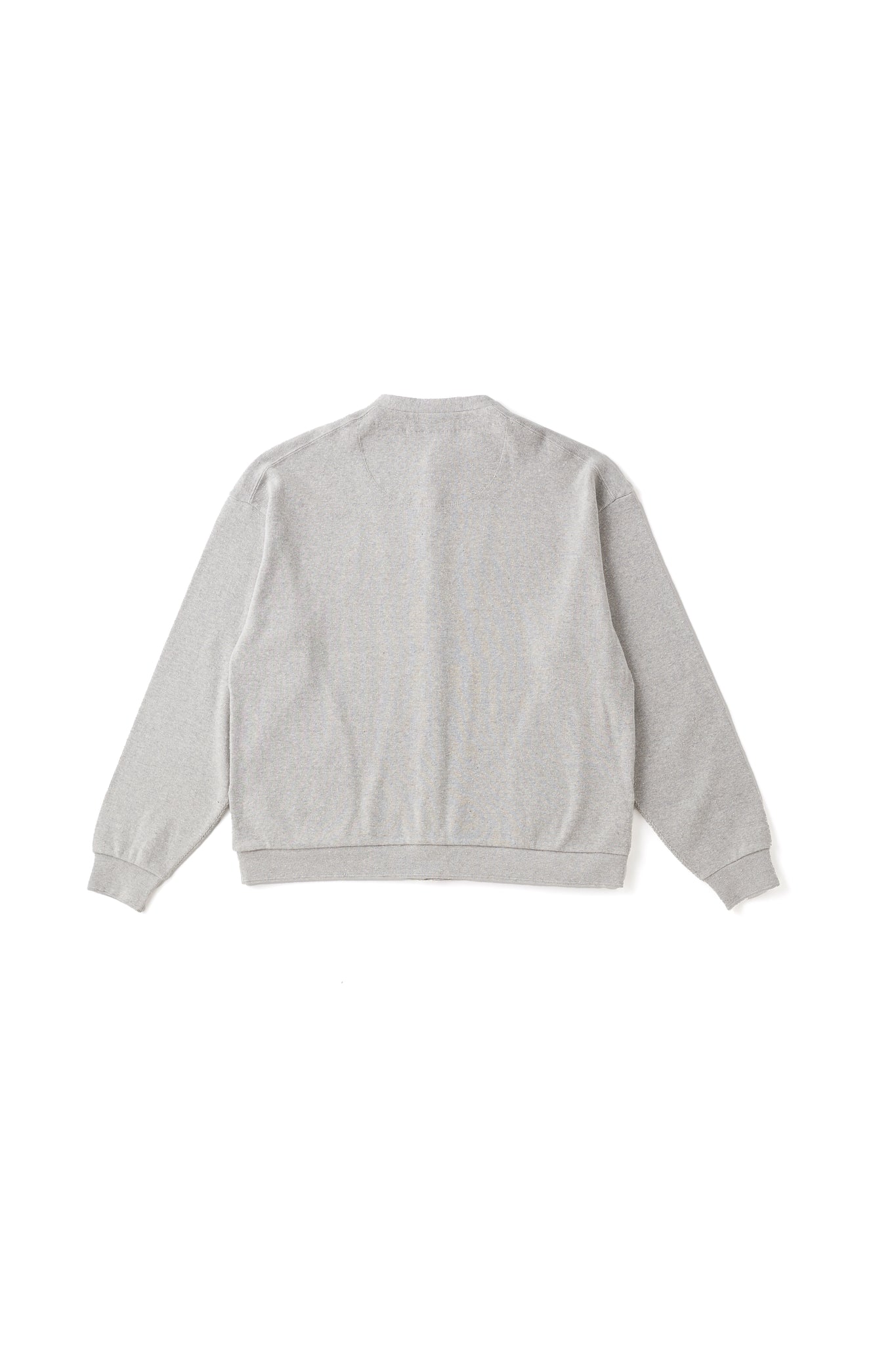 251OJ-CT11 - NEP RIBED BAND COLLAR CARDY