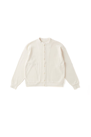 251OJ-CT11 - NEP RIBED BAND COLLAR CARDY