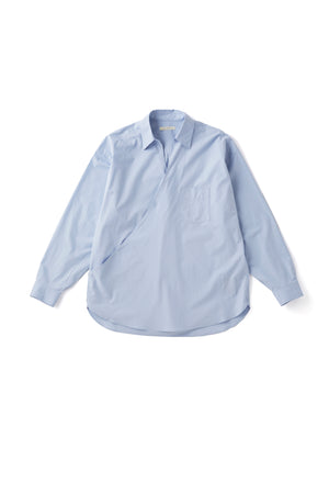 251OJ-SH08 - ASYMMETRY FRONT TUNIC SHIRTS (Long-Sleeve)