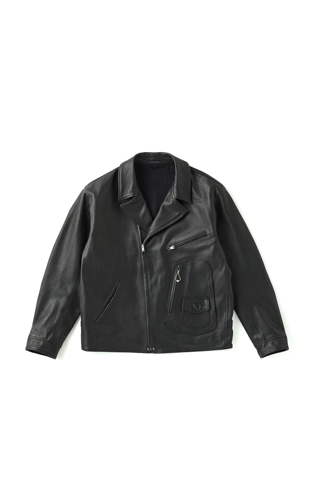 252OJ-JK23 - STUNNING LEATHER HENDRICK JACKET (ITALIAN CALF)
