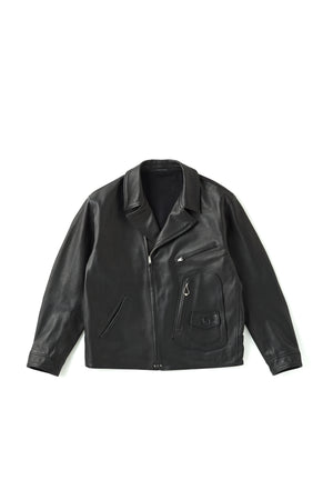 252OJ-JK23 - STUNNING LEATHER HENDRICK JACKET (ITALIAN CALF)