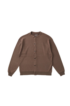 252OJ-CT02 - BUTTON FRONT SILK NEP RIBED SHIRTS