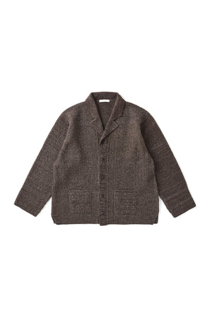 252OJ-KN03 - BLENDED KEMPI WOOL RAPEL CARDY