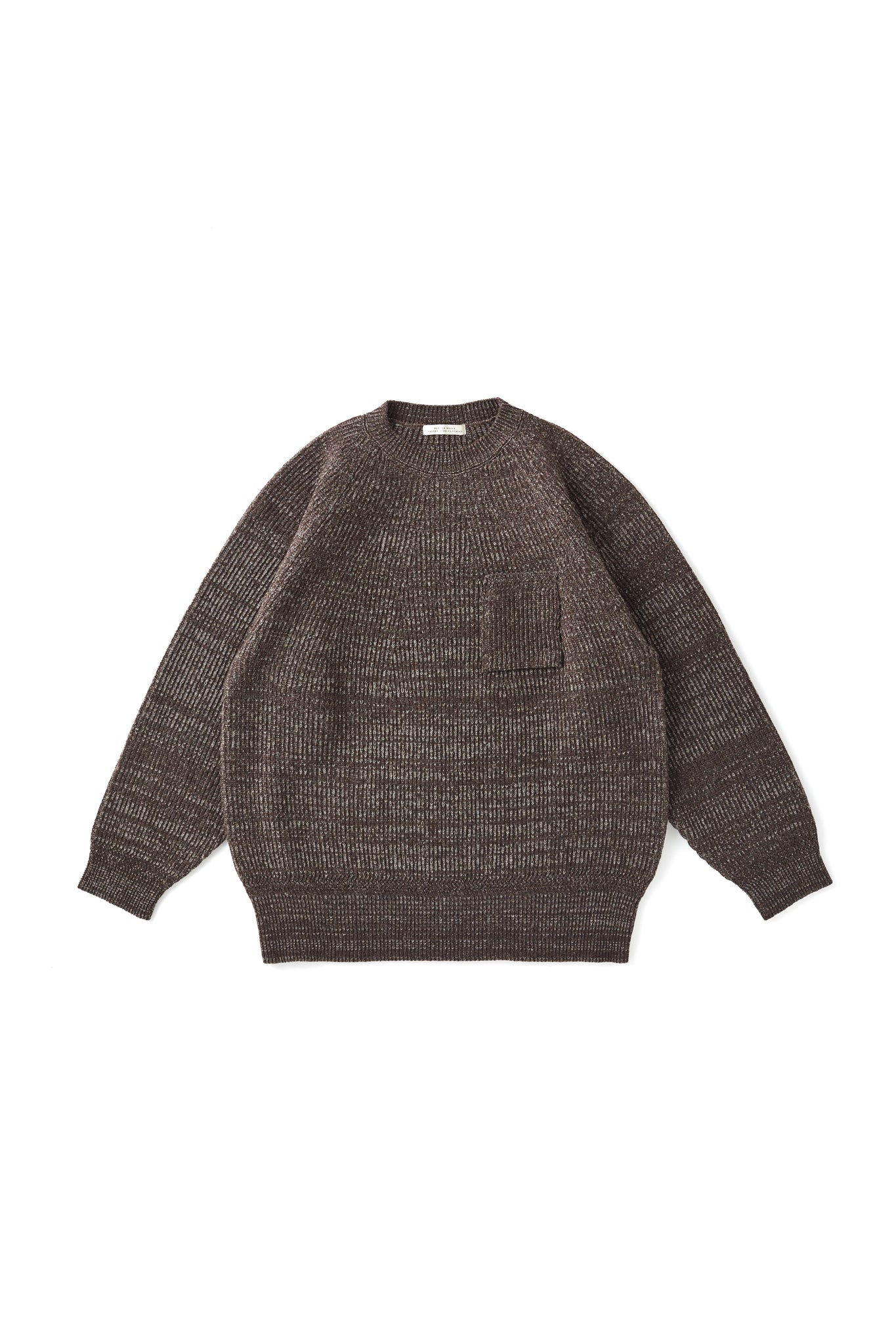 252OJ-KN01 - BLENDED KEMPI CREW-NECK SWEATER