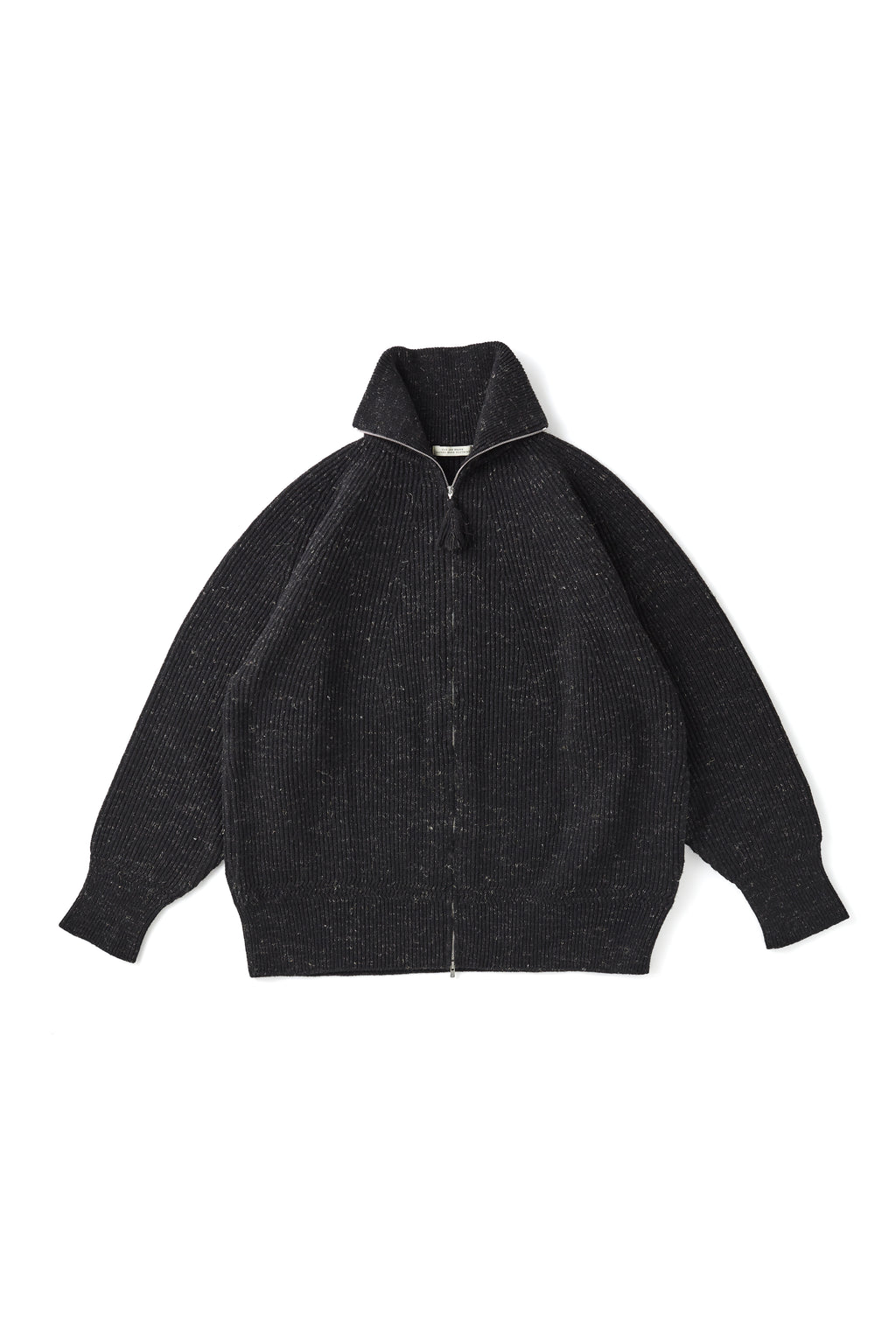 252OJ-KN02 - BLENDED KENPI ZIP SWEATER