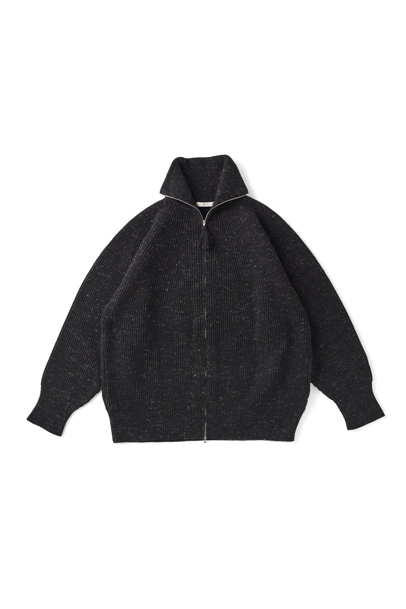 252OJ-KN02 - BLENDED KENPI ZIP SWEATER