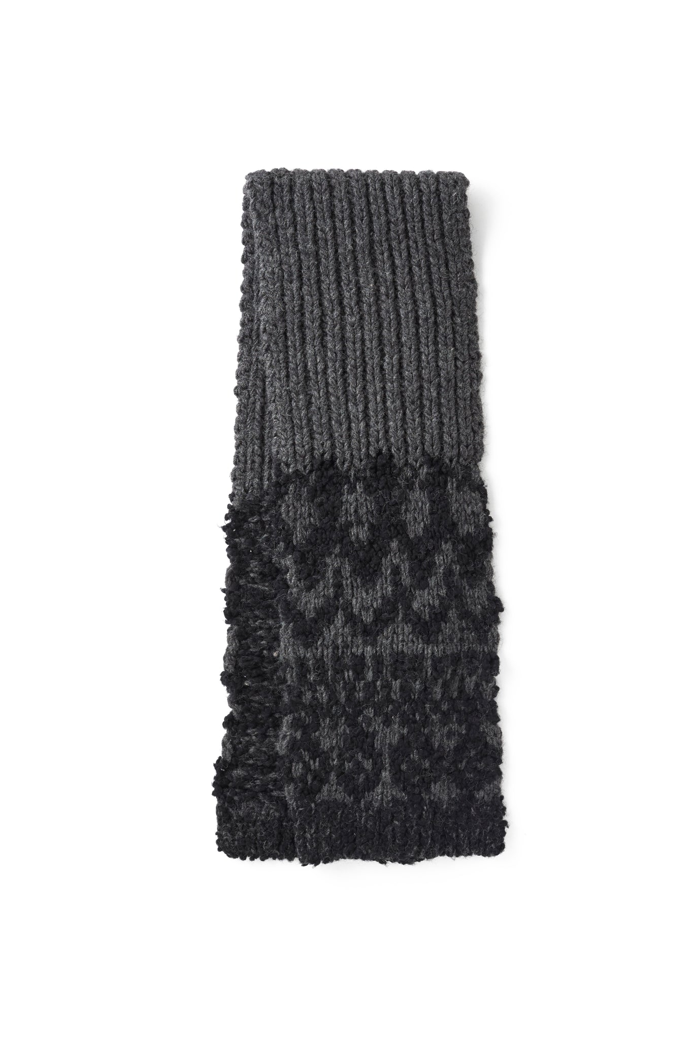 252OJ-AC06 - NORDIC HAND SWEATER SCARF