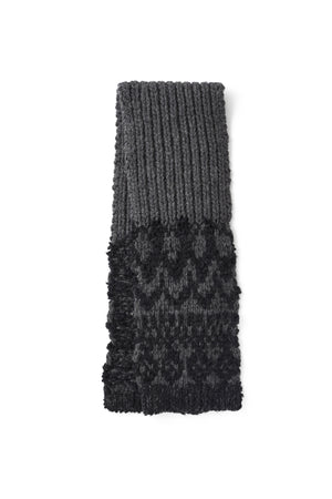 252OJ-AC06 - NORDIC HAND SWEATER SCARF