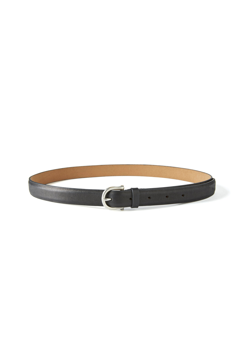 252OJ-AC07 - STUNNING LEATHER SKINNY BELT