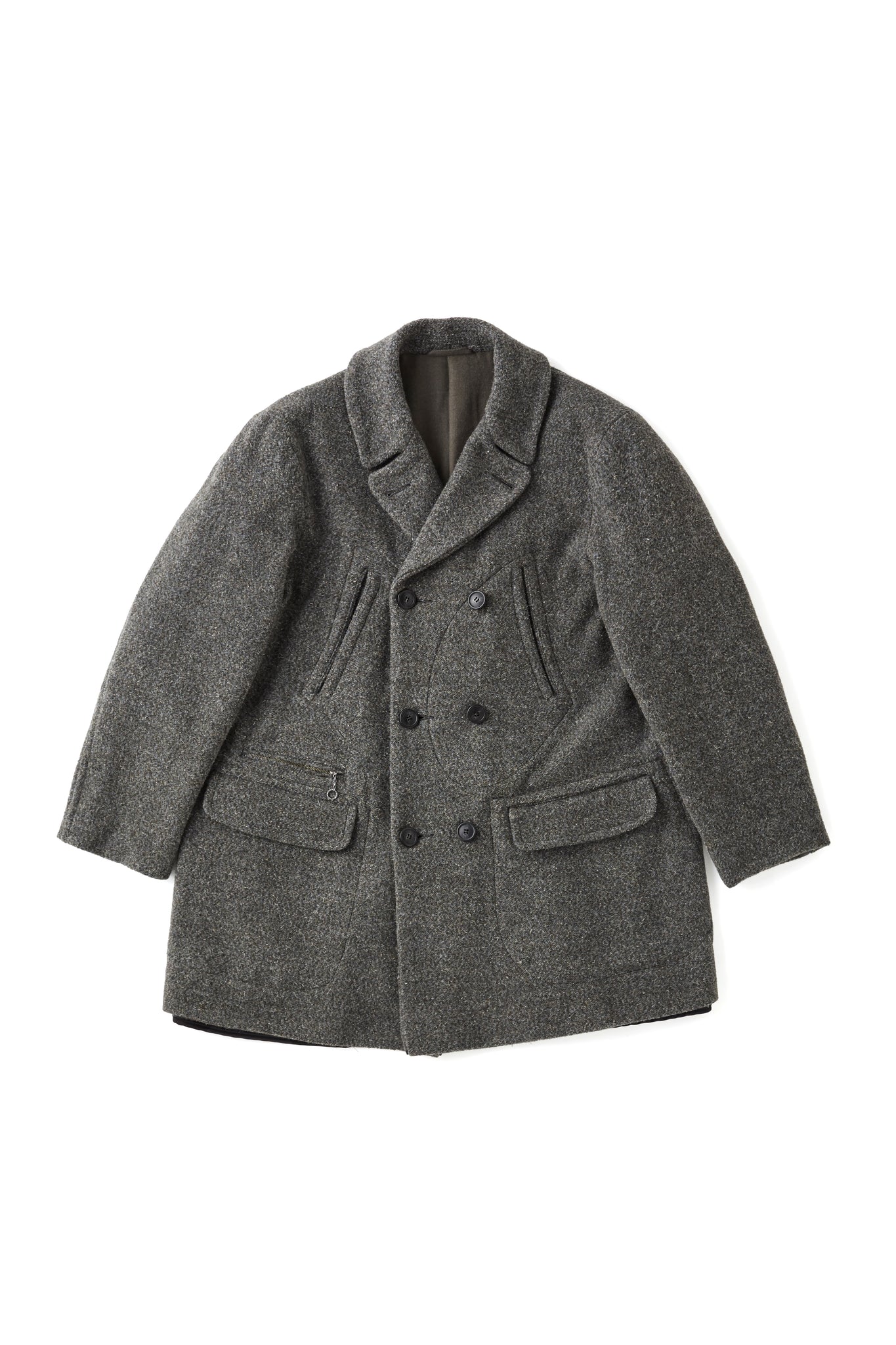 252OJ-JK08 - DOUBLE-BREASTED WARD COAT