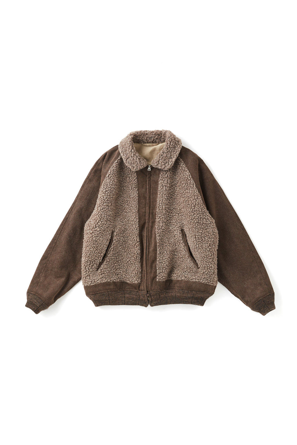 252OJ-JK10 - PRINTED CORDS GRIZZLY JACKET