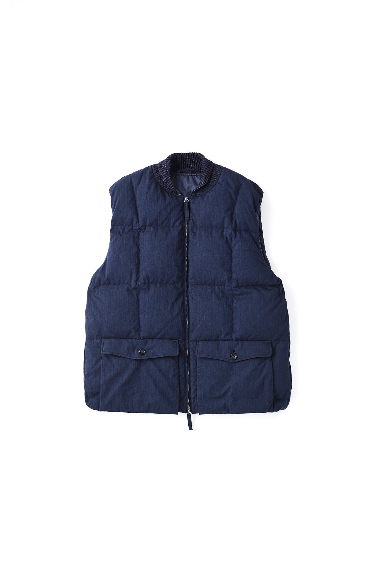 242OJ-VT02 - PATINA NYLON PUFF VEST – OLD JOE BRAND KOREA 242OJ-VT02 - PATINA NYLON PUFF VEST – OLD JOE BRAND KOREA