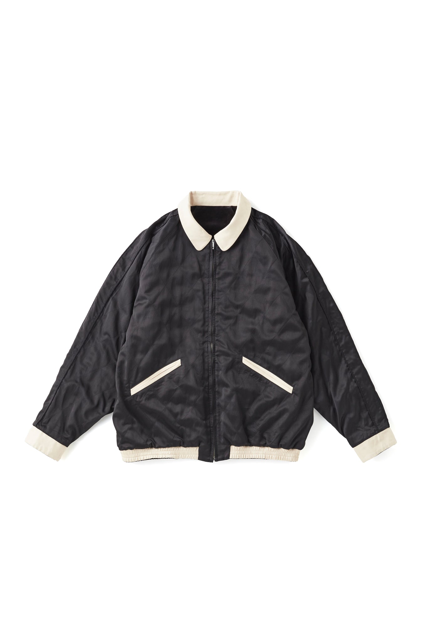 252OJ-JK12 - STUNNING VELVET SOUVENIR JACKET(Niwatori to Hiyoko)