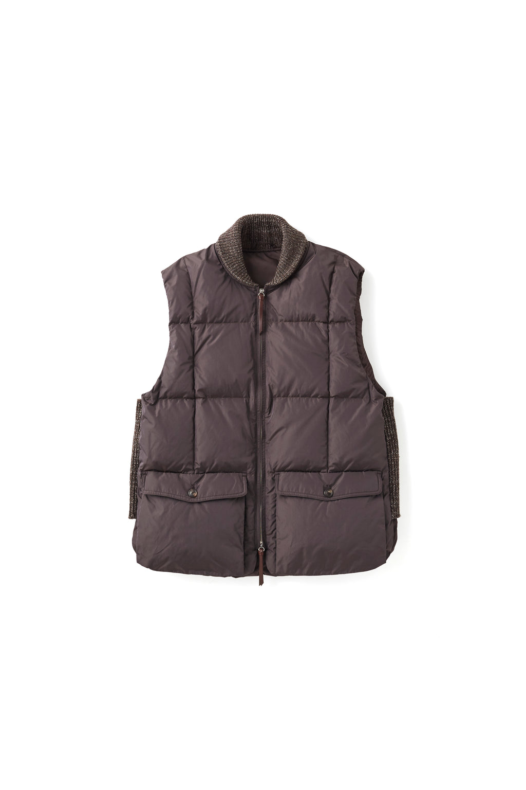 252OJ-VT02 - HIGH-COUNT SILK PUFF VEST