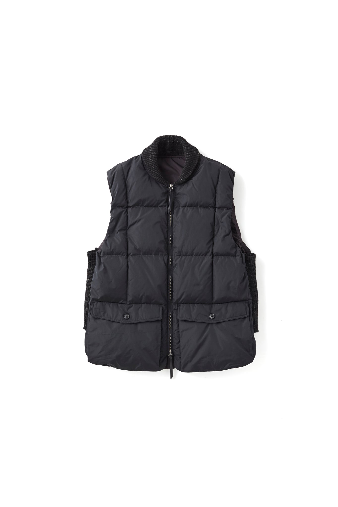 252OJ-VT02 - HIGH-COUNT SILK PUFF VEST