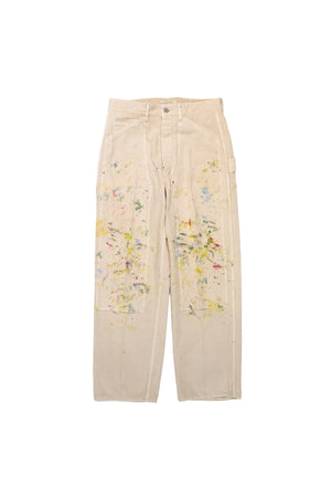 242OJ-PT12 - DOUBLE CLOTH SNUGGER TROUSER (PATINA & PAINT)